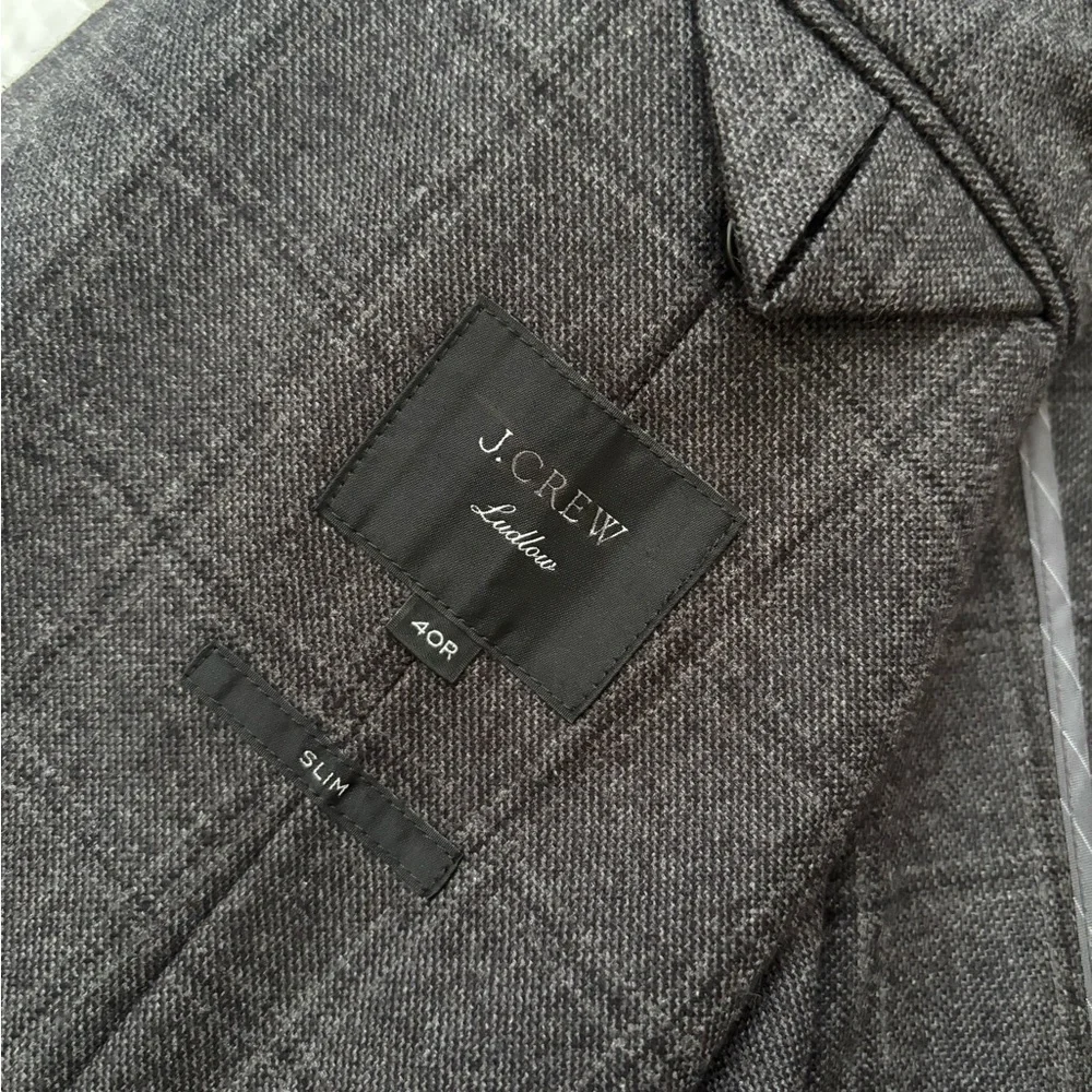 J. Crew Ludlow Slim-fit cotton-wool blend Blazer
